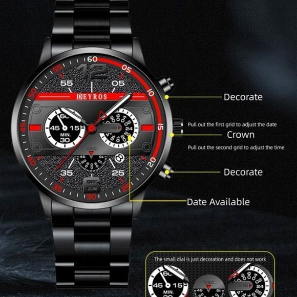 Men watch gift set - Picture 2 of 3